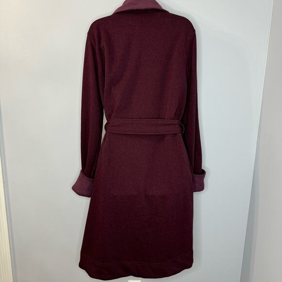 UGG Duffield Ii Shawl Collar Wrap Robe Wild Grape In Purple Soft Loungewear XL - Picture 4 of 15